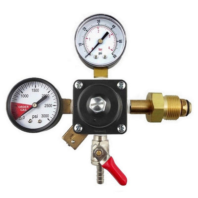 Taprite Nitrogen Regulator - 1/4" Barb Outlet with Integrated Check Valve