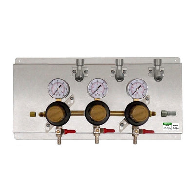 Three-Section Tap Panel with Brackets - Ready for Custom Tubing