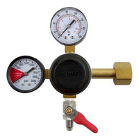 Taprite Primary CO2 Regulator - 1/4" MFL Shut-Off with 160 PSI Gauge