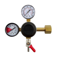 Taprite Primary CO2 Regulator - 1/4" Barb Shut-Off - 160 PSI Gauge