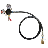 Taprite Primary CO2 Regulator - Includes 6 ft. Gas Hose & 1/4" Barb Shut-Off