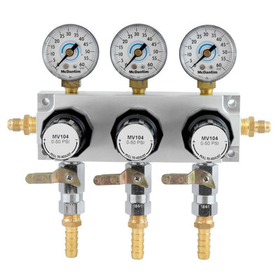 Sec Trureg-60 Psi 1/4inMfl-In/Out 3/8inB-So 3-Reg