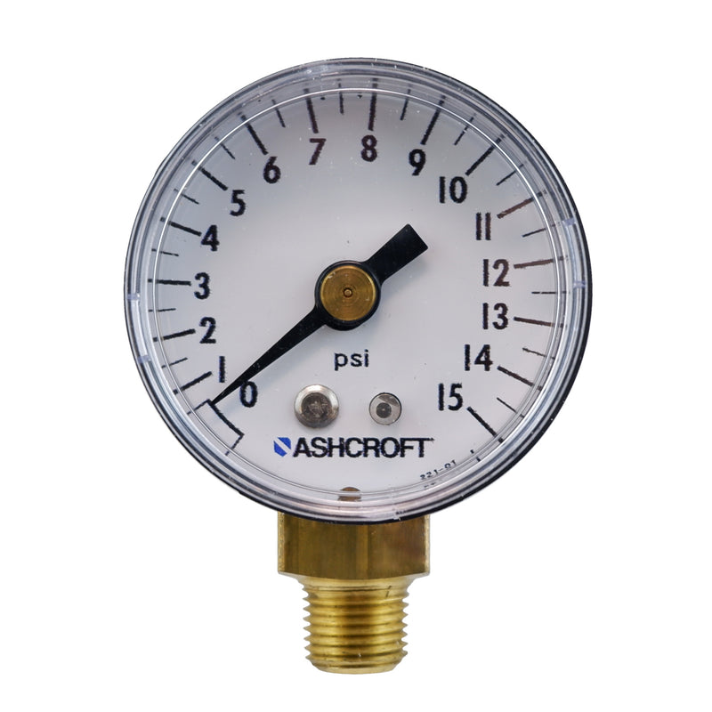 Replacement Gauge-For Truregs 15 Psi