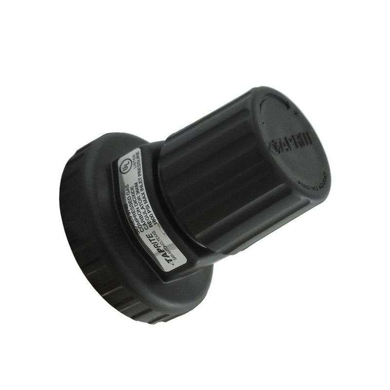 Taprite Primary CO2 Regulator Bonnet Black — Replacement Cap for CO2 Regulators