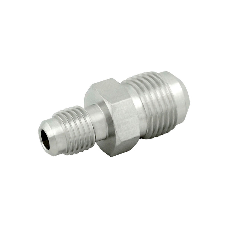 Adapter - 304 Stainless Steel - 1/4"Male Flare (MFL) X 3/8"Male Flare (MFL)