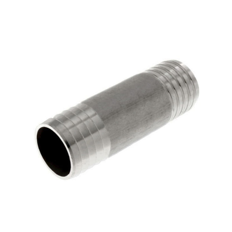 Splicer - 304 Stainless Steel - 3/4" Hose Barb X 3/4" Hose Barb