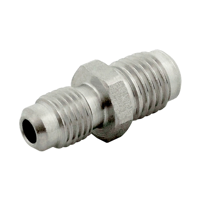 Adapter - 304 Stainless Steel - 1/4"Male Flare (MFL) X 1/2"-16 Male Flare (MFL)