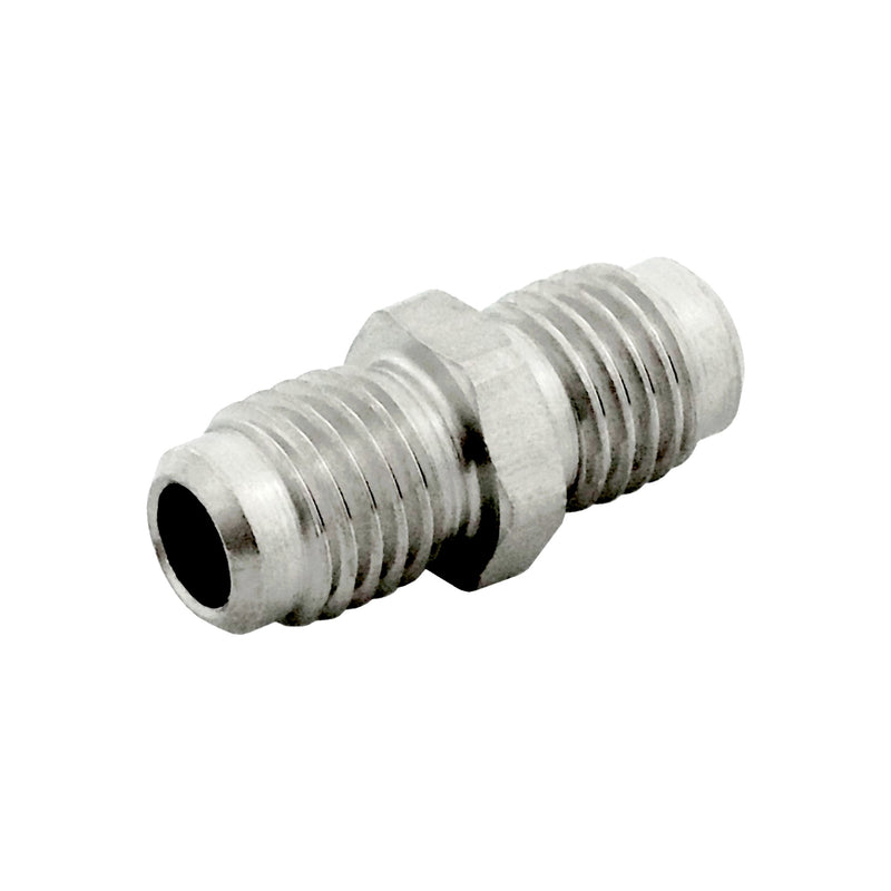 Adapter - 304 Stainless Steel - 1/2"-16 Male Flare (MFL) X 1/2"-16 Male Flare (MFL)