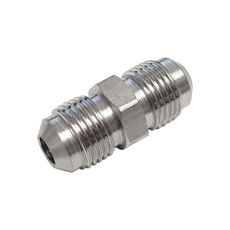 Adapter - 304 Stainless Steel - 3/8"Male Flare (MFL) X 3/8"Male Flare (MFL)