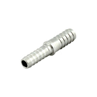 Splicer - 304 Stainless Steel - 1/4" Hose Barb X 3/8" Hose Barb