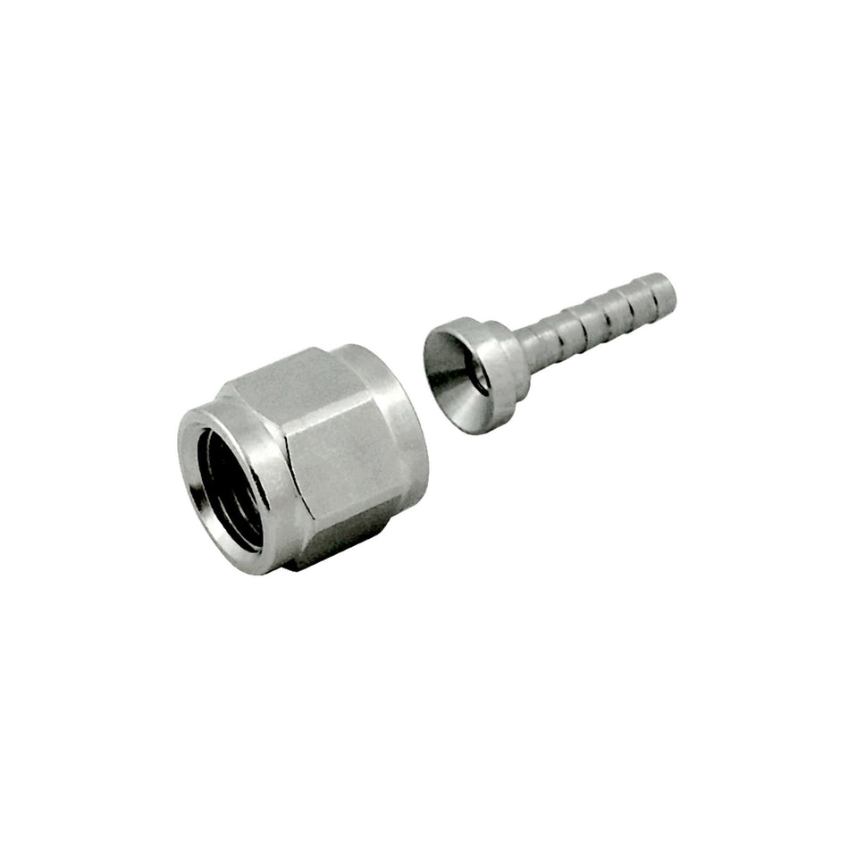 Swivel Nut & Stem Set 1/4inFfl Nut X 1/8inB S/S