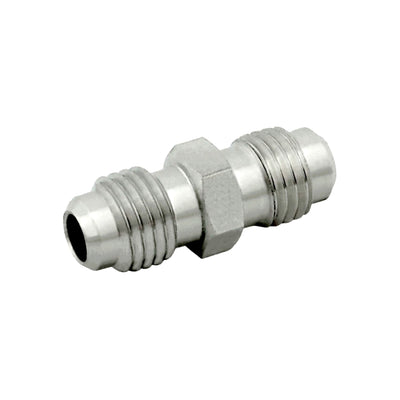 Adapter - 304 Stainless Steel - 1/4"Male Flare (MFL) X 1/4"Male Flare (MFL)