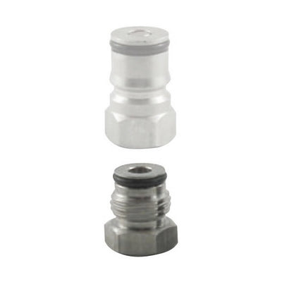 Tank Plug Adapter-Corn/Aeb 19/32in-18 Unf X 1/4inFfl 304 S/S