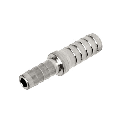 Splicer - 304 Stainless Steel - 3/16"B X 1/4" Hose Barb