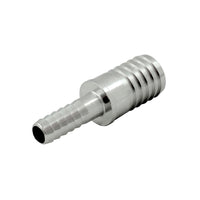 304 Stainless Steel 3/16" x 3/8" Reducing Barb Splicer