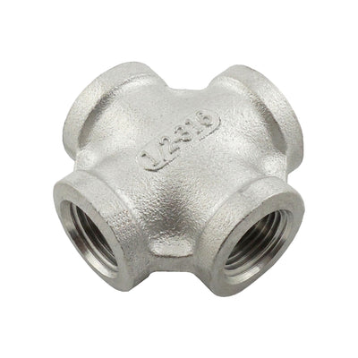 Cross - 304 Stainless Steel - 1/2"Female Pipe Thread (FPT)-All