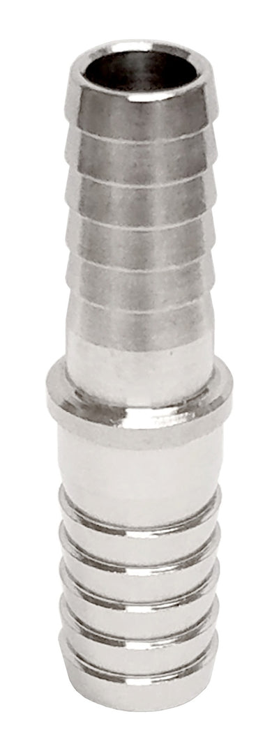 Splicer - 304 Stainless Steel - 5/16"B X 3/8" Hose Barb