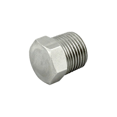 Hex Head Plug - 304 Stainless Steel - 3/4"Male Pipe Thread (MPT)