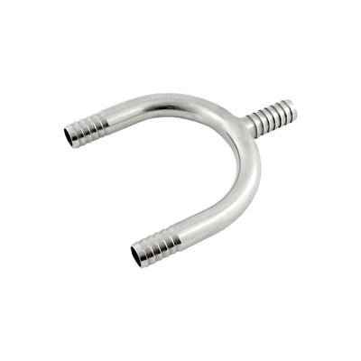 U-Bend-W/Man - 304 Stainless Steel - 5/16"B X 5/16"B X 5/16"B-Man