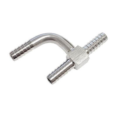 Y-Tee - 304 Stainless Steel - 1/4" Hose Barb-All