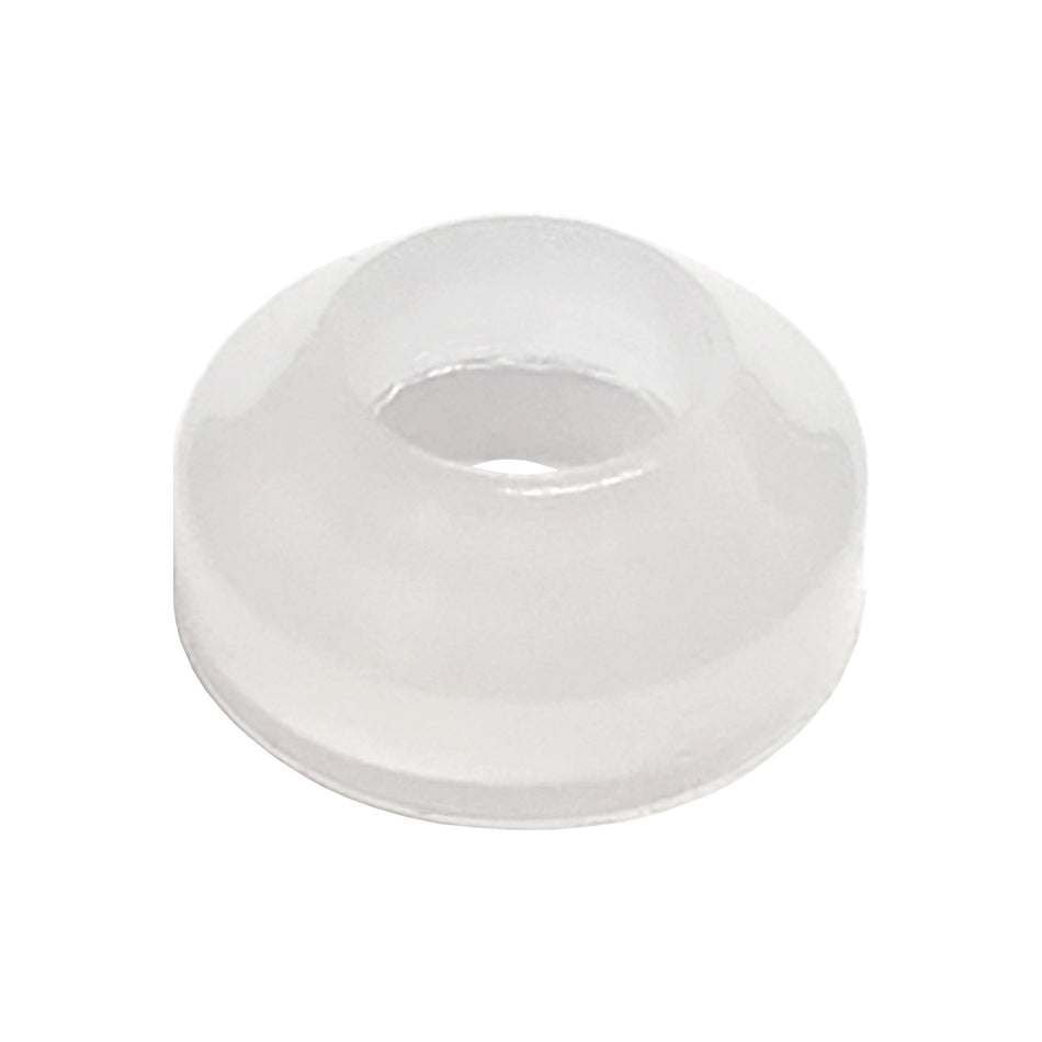 Nylon Flare Washer 1/4in Clear