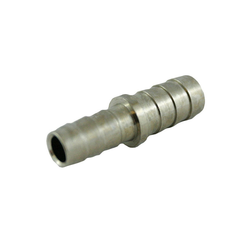 Plated Brass Reducing Splicer - 1/4" Barb x 5/16" Barb