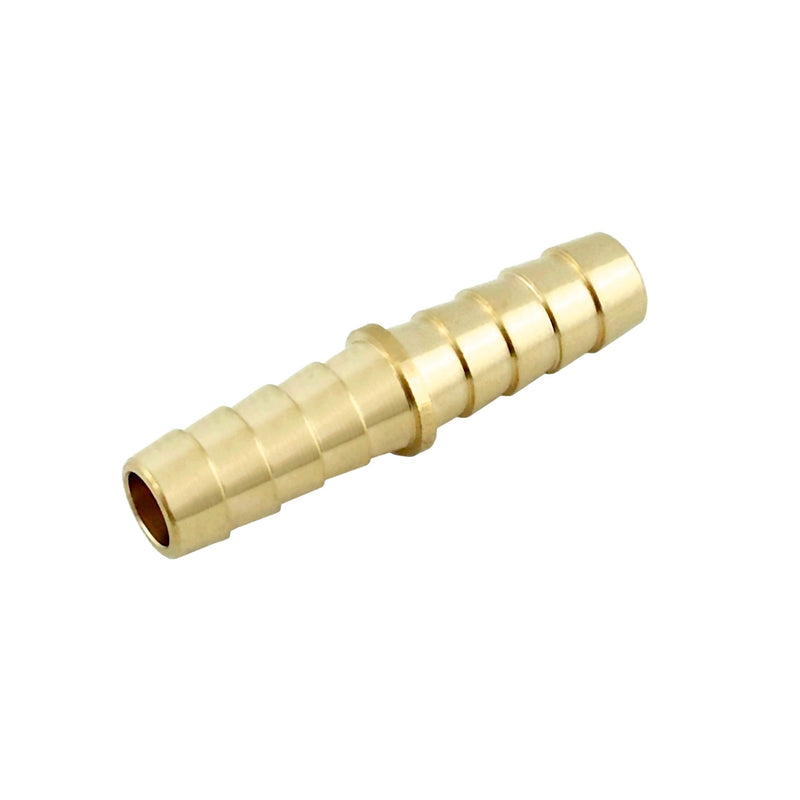 Splicer - Heavy-Duty Brass - 3/8" Hose Barb X 3/8" Hose Barb