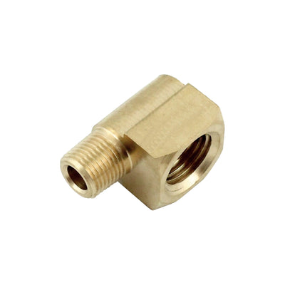 90° Elbow - Heavy-Duty Brass - 1/4"Female Pipe Thread (FPT) X 1/8"Male Pipe Thread (MPT)