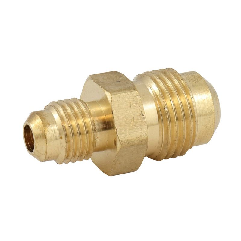 Union - Heavy-Duty Brass - 3/8"Male Flare (MFL) X 1/4"Male Flare (MFL)
