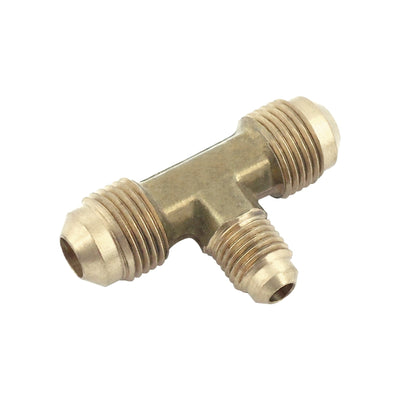 Tee - Heavy-Duty Brass - 3/8"Male Flare (MFL) X 3/8"Male Flare (MFL) X 1/4"Male Flare (MFL)