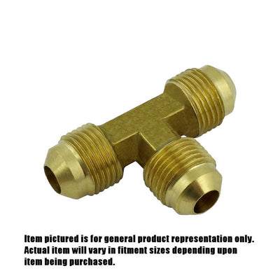 Tee - Heavy-Duty Brass - 1/2"Male Flare (MFL)-All