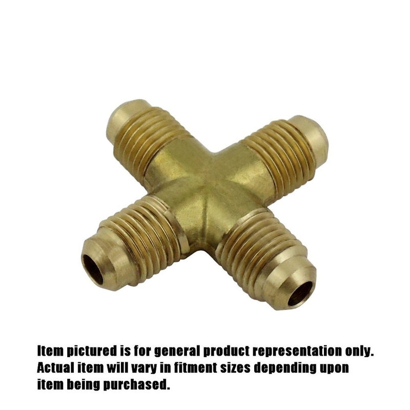 Cross - Heavy-Duty Brass - 1/2"Male Flare (MFL)-All