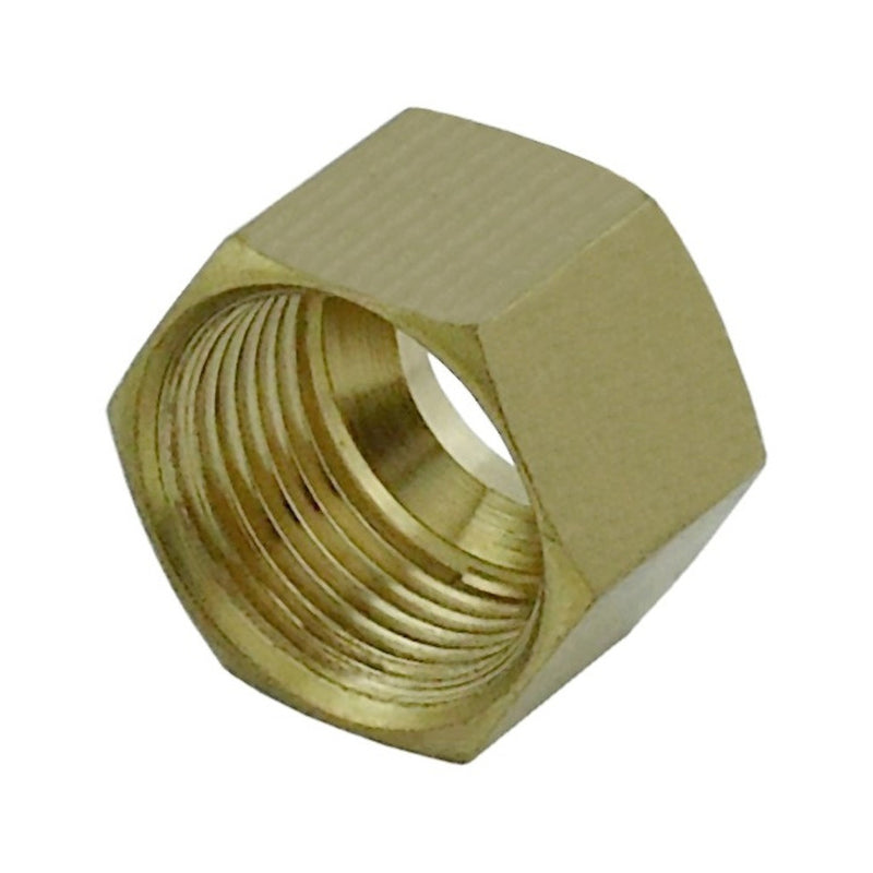 Compression Nut - Heavy-Duty Brass - 1/2"