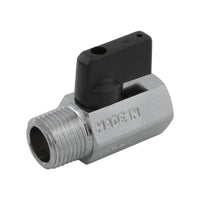 Ball Valve - Heavy-Duty Brass - 1/2"Male Pipe Thread (MPT) X 1/2"Female Pipe Thread (FPT)