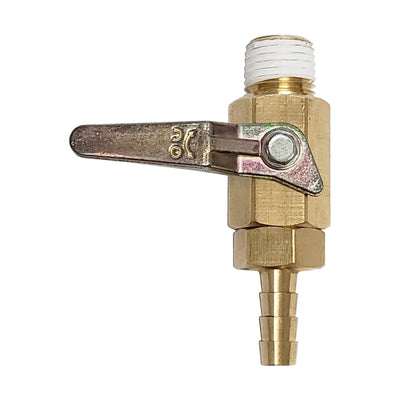 Ball Valve-W/Check 1/4inMpt  1/4inBarb Taprite