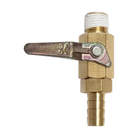 Ball Valve-W/Check 1/4inMpt  3/8inBarb Taprite