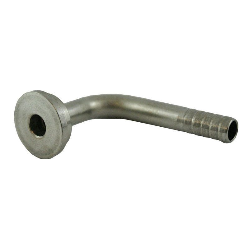 90 Tailpiece 5/16inB 304 S/S