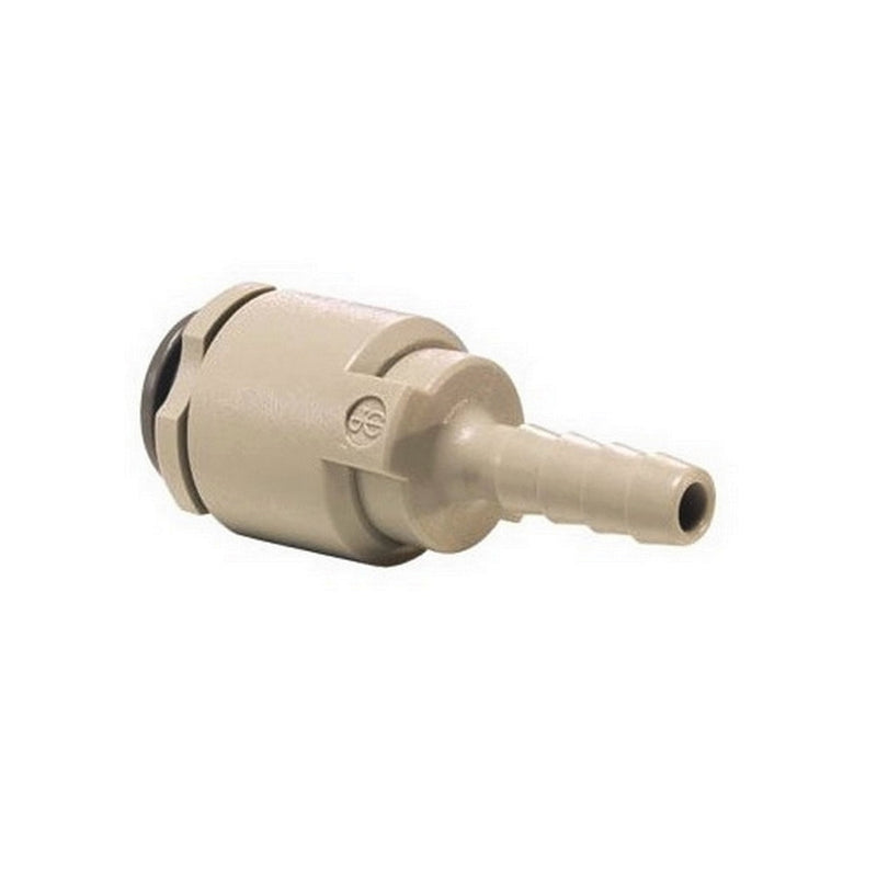 Superseal Adapter - 304 Stainless Steel - 5/16"SS-OD X 1/4" Hose Barb