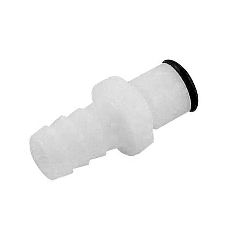 Male Quick Disc - Heavy-Duty Brass - 3/8" Hose Barb-W/Shutoff