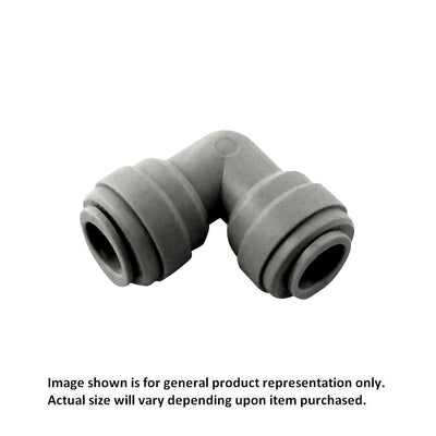 Push-In 90° Elbow - Industrial Grade - 1/4"OD X 1/4"OD