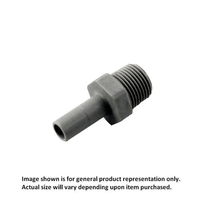 Push-In Adapter - Industrial Grade - 1/4"Male Pipe Thread (MPT) X 1/4"-Stem