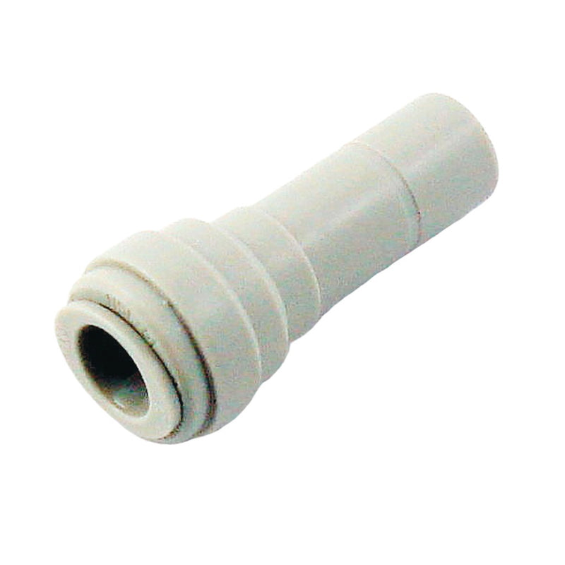 John Guest Push-In Reducer - Industrial Grade - 3/8 OD x 1/2 - Stem Extended Description