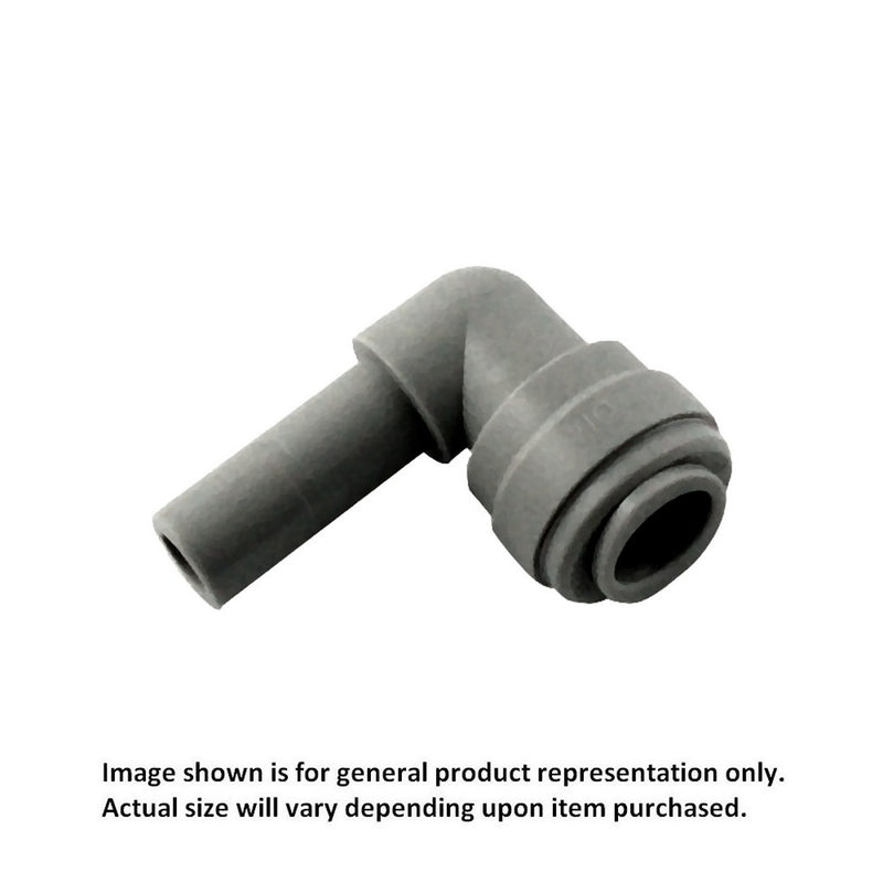 Push-In 90° Elbow - Industrial Grade - 3/8"OD X 3/8"-Stem