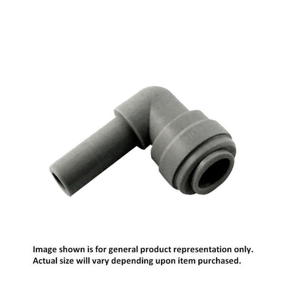 Push-In 90° Elbow - Industrial Grade - 3/8"OD X 3/8"-Stem