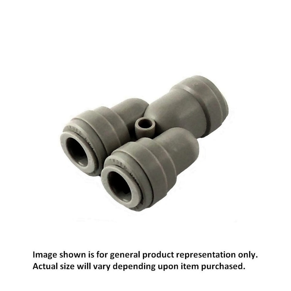 Push-In Wye 1/4inOd-All Dmfit