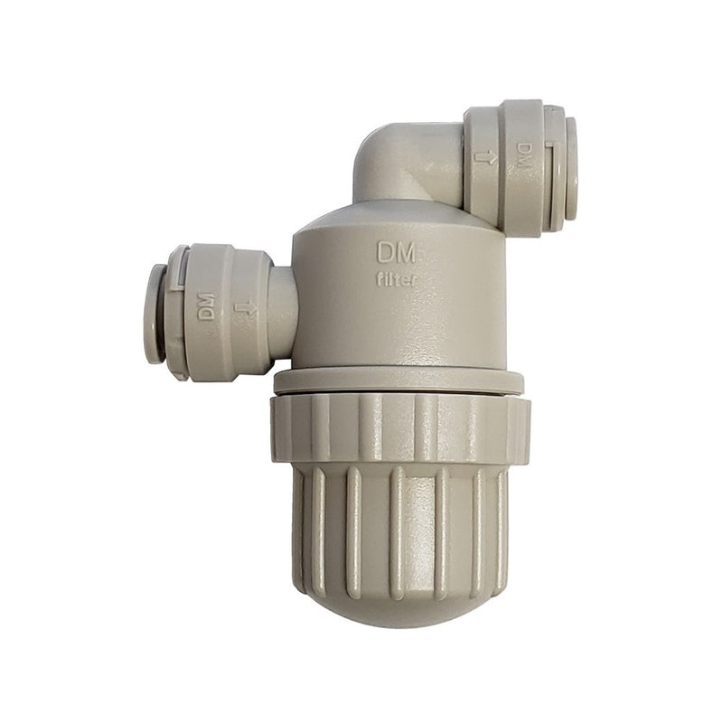 Push-In Strainer - Industrial Plastic - 3/8"OD X 3/8"OD-200 Mesh