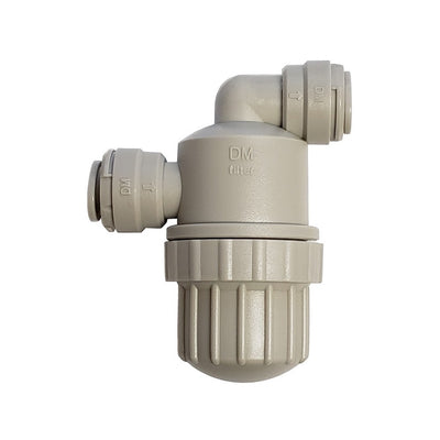 Push-In Strainer - Industrial Plastic - 3/8"OD X 3/8"OD-200 Mesh