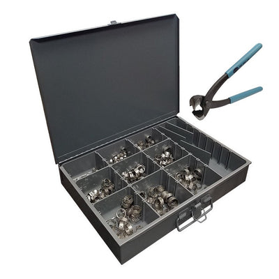 Field Service Kit - 304 Stainless Steel Stepless Clamps