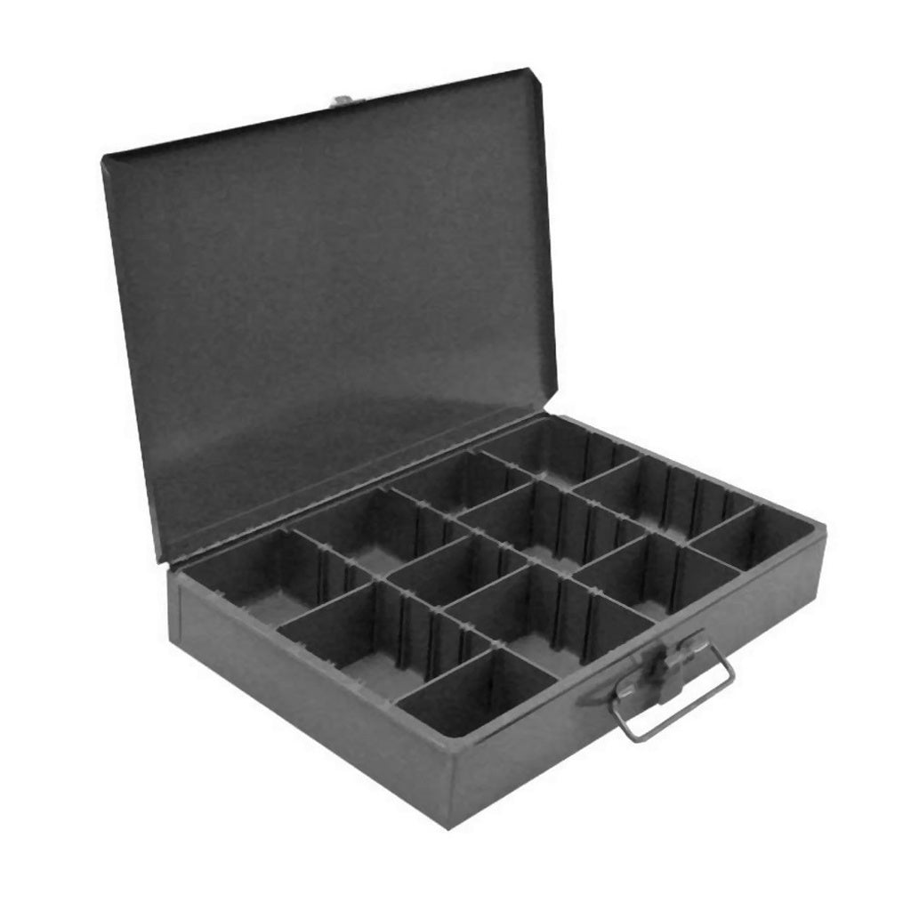 Metal Parts Box-W/Adjust Dividers 9-24 Comp – HowdyBrewer