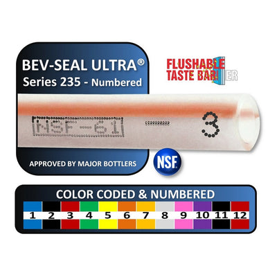 Bev-Seal Ultra® Series 235 Poly Tubing - 3/8" ID x 100 ft. Spool